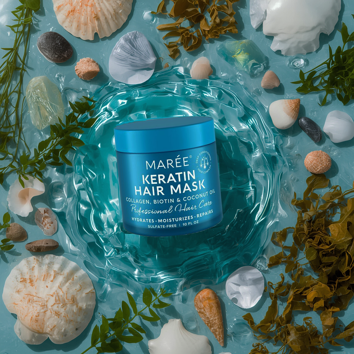 MAREE Deep Conditioning Hair Mask for Damaged Hair Treatment