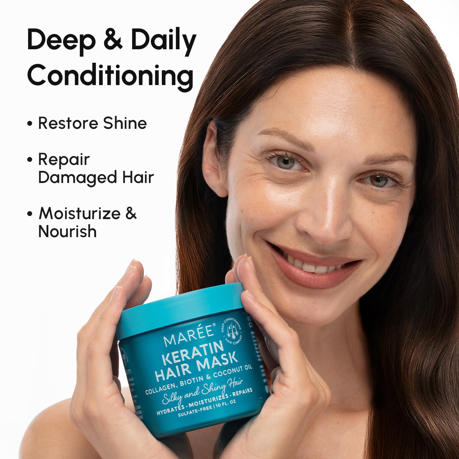 MAREE Deep Conditioning Hair Mask for Damaged Hair Treatment