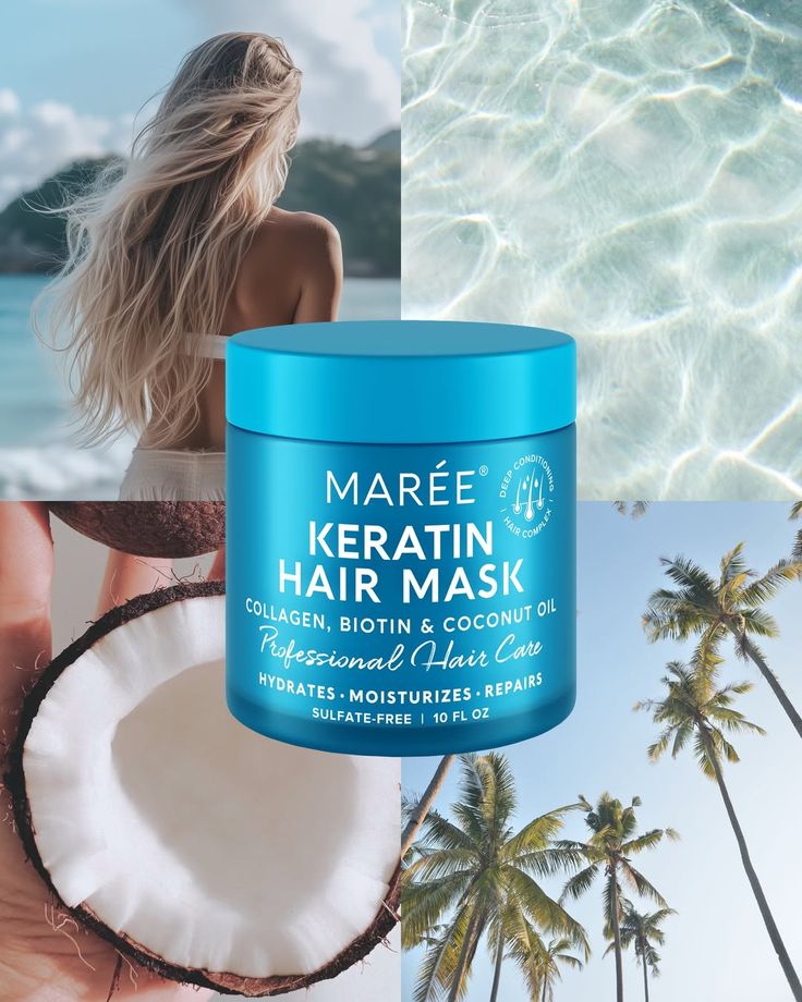 MAREE Deep Conditioning Hair Mask for Damaged Hair Treatment