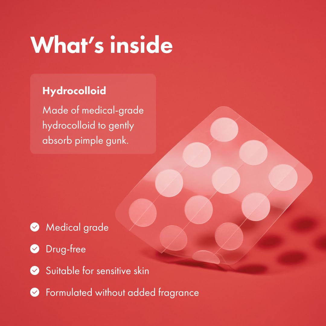Mighty Patch | Hydrocolloid Acne Pimple Patch for Shrinking Zits and Whiteheads