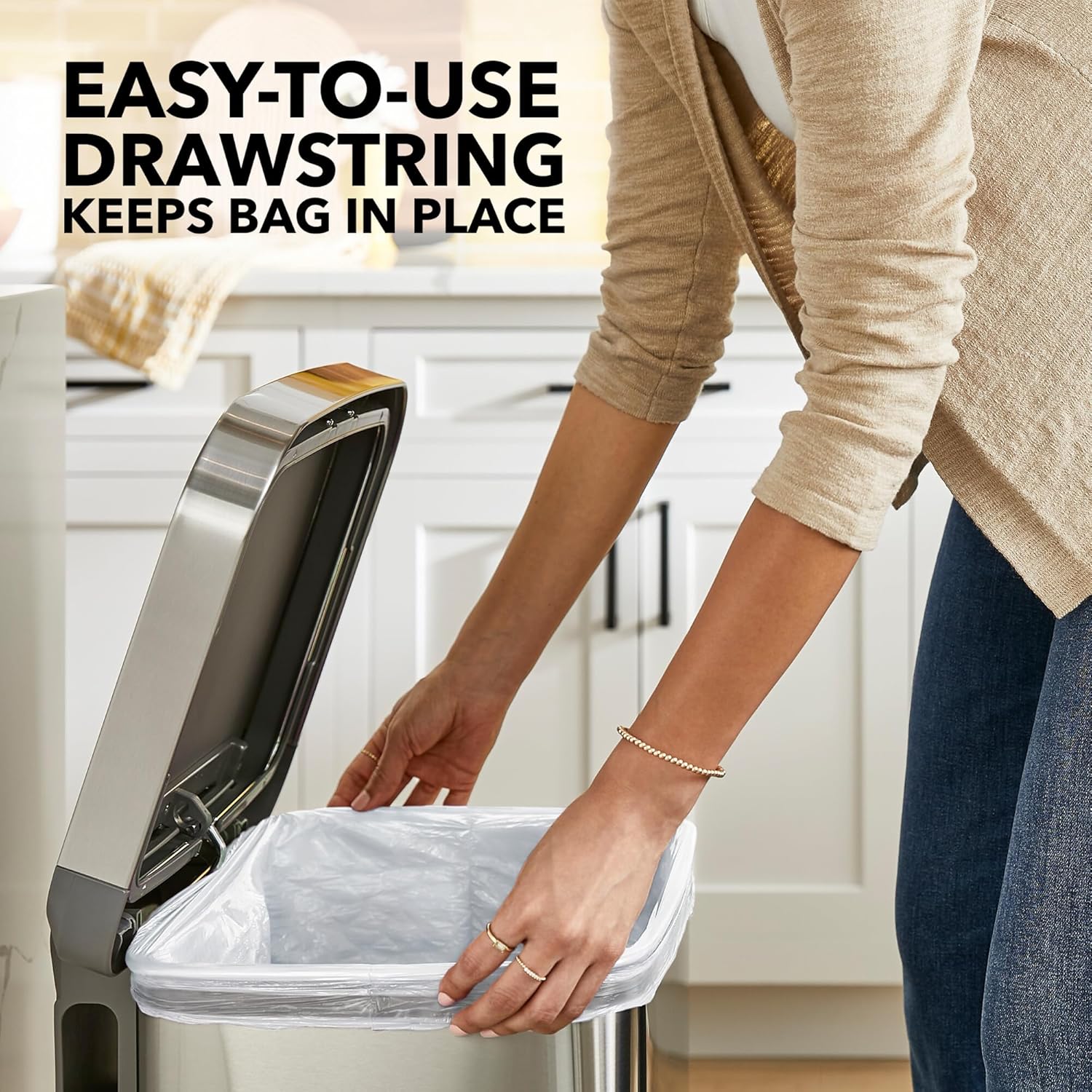 Glad Tall Kitchen Drawstring Trash Bags