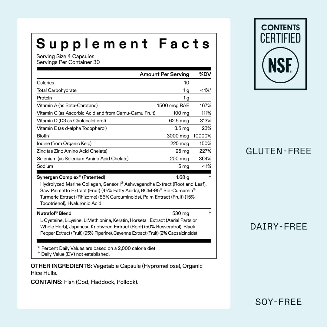 Nutrafol Women's Hair Growth Supplement