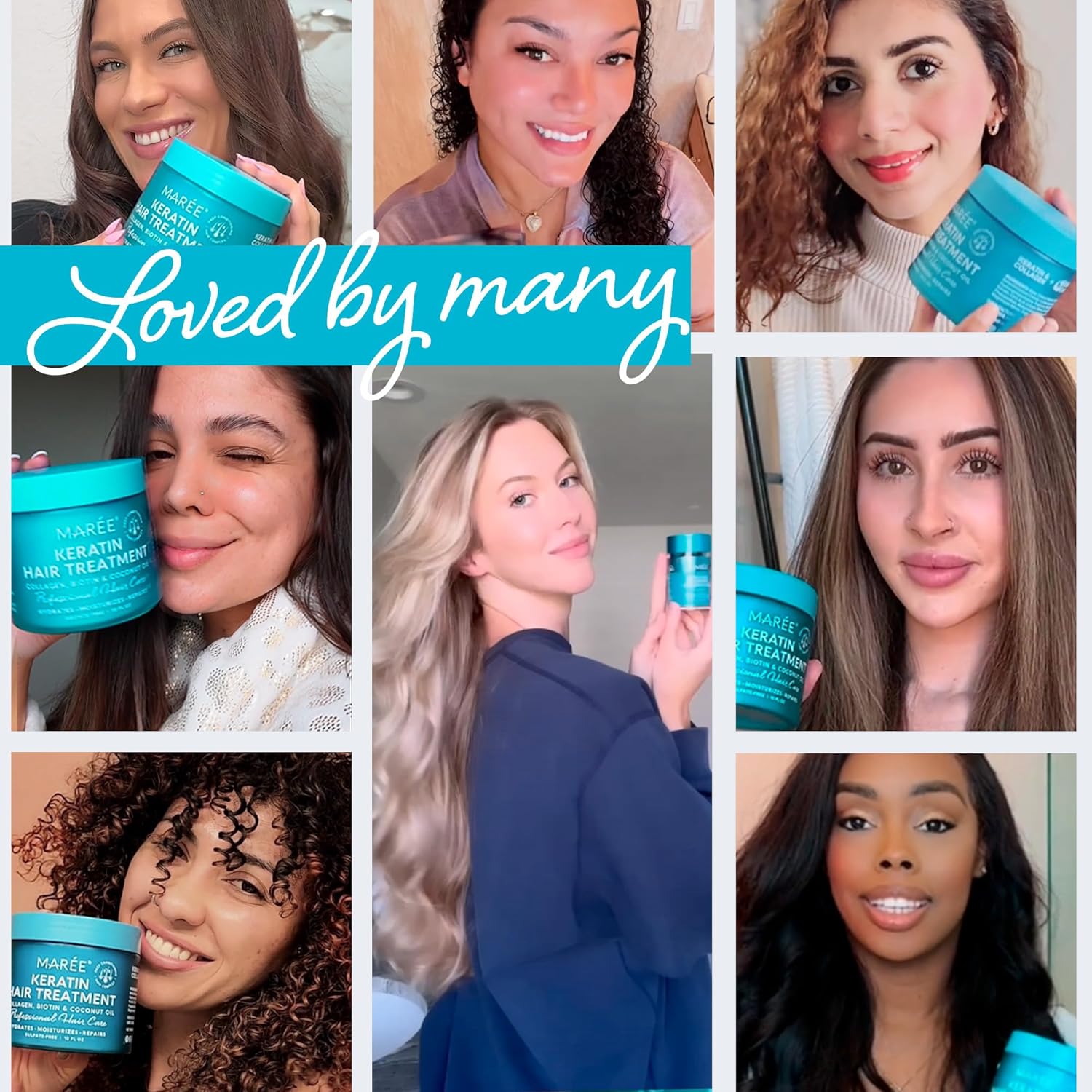 MAREE Deep Conditioning Hair Mask for Damaged Hair Treatment